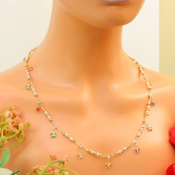 "New Beautiful Design Necklace Chain for Women/Girls, Gift, N560 - Picture 1 of 10